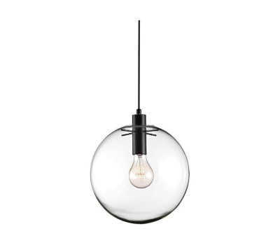 LUMA Light 104-01005-06 Black/Transparent 1 х E27