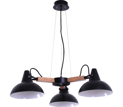 LUMA Light 104-01007-08-01 Black 3 х E27