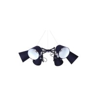 Полилей LUMA Light 104-01008-13 Black/White 6 x E14