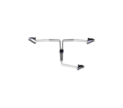Аплик LUMA Light 104-01012-19 Black 3 x E27
