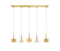 Пендел LUMA Light 114-01047-12BR-28 Amber 5 x G9