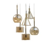 Пендел LUMA Light 114-01047-13-28 Amber 6 x G9