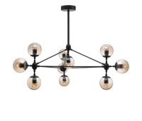 Пендел LUMA Light 114-01068-04-01 Black 10 x E27