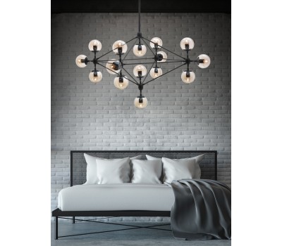 Пендел LUMA Light 114-01068-05-01 Black 15 x E27