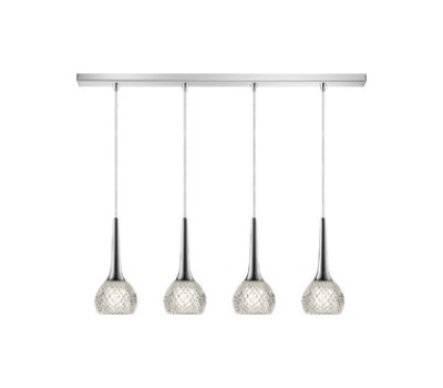 Пендел LUMA Light 118-01076-09BR Chrome/Clear 4 x G9