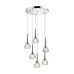 Пендел LUMA Light 118-01076-13 Chrome/Clear 6 x G9