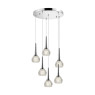 Пендел LUMA Light 118-01076-13 Chrome/Clear 6 x G9