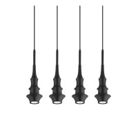 LUMA Light 120-01083-09BR-01 Black 4 x GU10