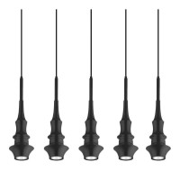 LUMA Light 120-01083-12BR-01 Black 5 x GU10