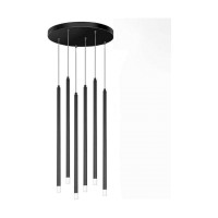 LED пендел LUMA Light 120-01090-13 Black 12W 3000К