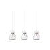 Пендел LUMA Light 123-01116-07BR White 3 x Е14