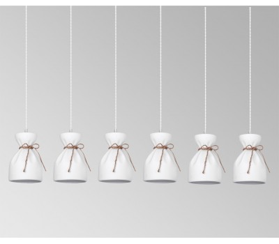 Пендел LUMA Light 123-01116-13BR White 6 x Е14