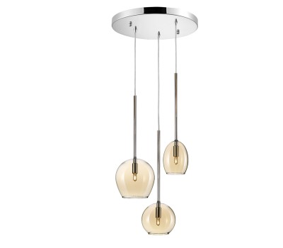 Пендел LUMA Light 123-01156-07-28 Amber 3 x G9