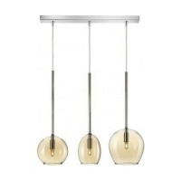 Пендел LUMA Light 123-01156-07BR-28 Amber 3 x G9
