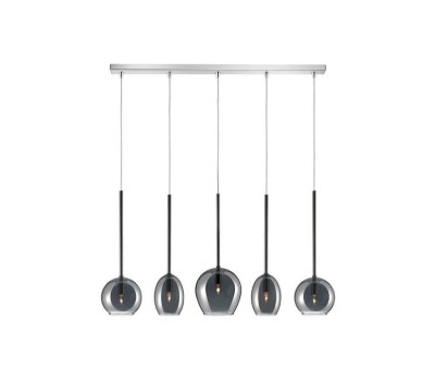 Пендел LUMA Light 123-01156-12BR-27 Smoked 5 x G9