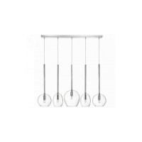 Пендел LUMA Light 123-01156-12BR-29 Clear 5 x G9