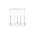 Пендел LUMA Light 123-01156-12BR-29 Clear 5 x G9