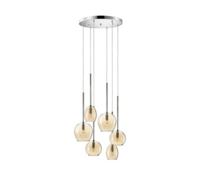 Пендел LUMA Light 123-01156-13-28 Amber 6 x G9