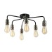 LUMA Light 123-02302-13 Black/Antique brass 6 x E27