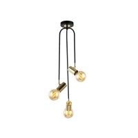 Пендел LUMA Light 123-02303-07 Black/Gold 3 x E27