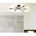 Плафон LUMA Light 123-02305-13 Black/Copper 6 x E27