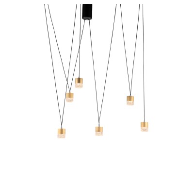 LED пендел LUMA Light 123-02311-13 Gold 42W 3000К