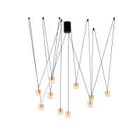 LED пендел LUMA Light 123-02311-16 Gold 70W 3000К
