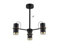 Пендел LUMA Light 123-02314-07-17 Black/Gold 3 x GU10