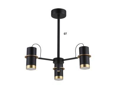 Пендел LUMA Light 123-02314-07-17 Black/Gold 3 x GU10
