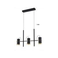 LUMA Light 123-02314-07BR Black/Gold 3 x GU10