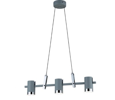 LUMA Light 123-02315-07BR Grey/Chrome 3 x GU10