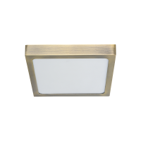 EMITHOR 49062 LENYS IV SQUARE ANTIQUE BRASS 9W 4000K