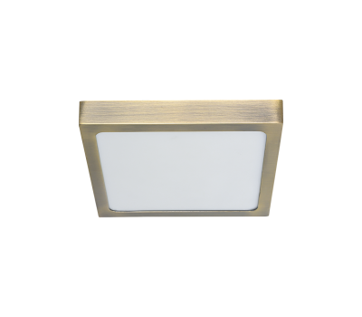 LED панел за външен монтаж EMITHOR 49062 LENYS IV SQUARE ANTIQUE BRASS 9W 4000K