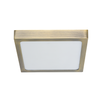 EMITHOR 49063 LENYS IV SQUARE ANTIQUE BRASS 15W 4000K