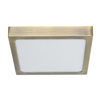 EMITHOR 49064 LENYS IV SQUARE ANTIQUE BRASS 22W 4000K