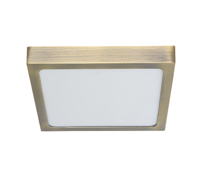 LED панел за външен монтаж EMITHOR 49064 LENYS IV SQUARE ANTIQUE BRASS 22W 4000K