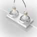 MAYTONI DL003-02-W ATOM TRIMLESS