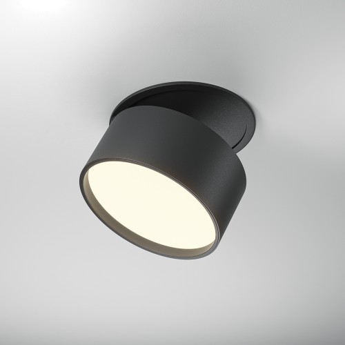 LED луна за вграждане MAYTONI DL024-12W-DTW-B ONDA