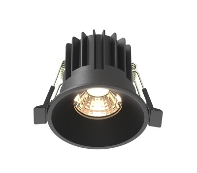 LED луна за вграждане MAYTONI DL058-7W3K-B ROUND
