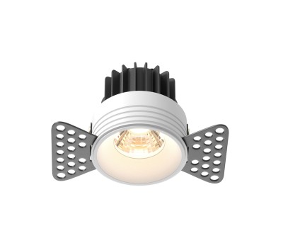 LED луна за вграждане MAYTONI DL058-7W3K-TRS-W ROUND TRIMLESS