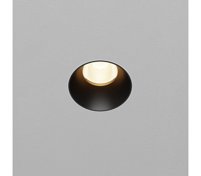 LED луна за вграждане MAYTONI DL119-10W-3K-TRS-B DIP TRIMLESS