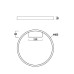 LED плафон MAYTONI MOD058CL-L25B3K RIM