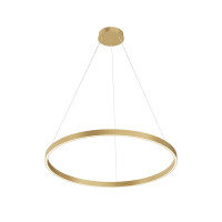 LED пендел MAYTONI MOD058PL-L42BSK RIM BRASS 51W 3000K - 4000K TRIAC DIMM
