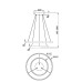 MAYTONI MOD058PL-L55BS3K RIM