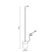 LED лампион MAYTONI MOD147FL-L20BSK1 FLOW