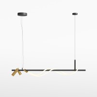 LED пендел MAYTONI MOD166PL-L30GB3K TAU