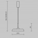 LED пендел MAYTONI MOD189PL-L12GR3K1 GERHARD