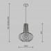 Пендел MAYTONI MOD193PL-01W ROOTS