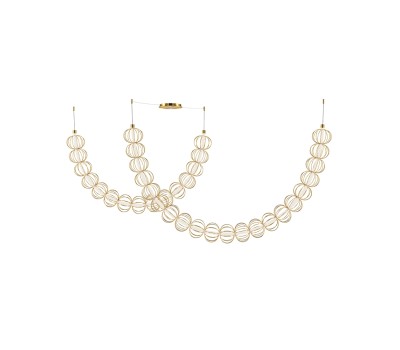 LED пендел MAYTONI MOD216PL-L55G3K GOLDEN CAGE
