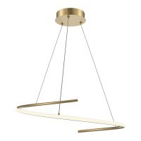 LED пендел MAYTONI MOD242PL-L33BSK CURVE